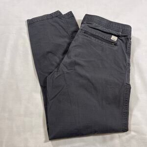 Vuori Men’s Ripstop Pants Gray Stretch Drawstring Utility Hiking Jogger Size M